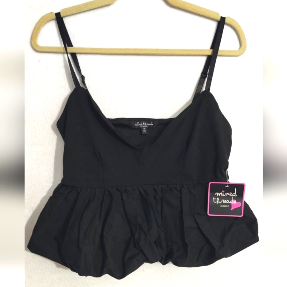 Mixed Threads Los‎ Angeles Black Top Size M